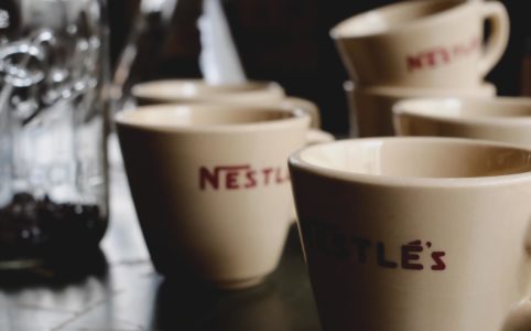 Vintage Nestle Coffee Mug