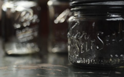 Vintage Kerr Self Sealing Mason Jar