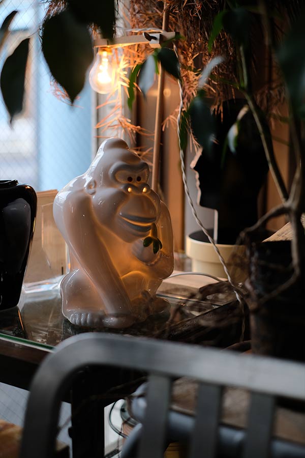 ゴリラのランプ
