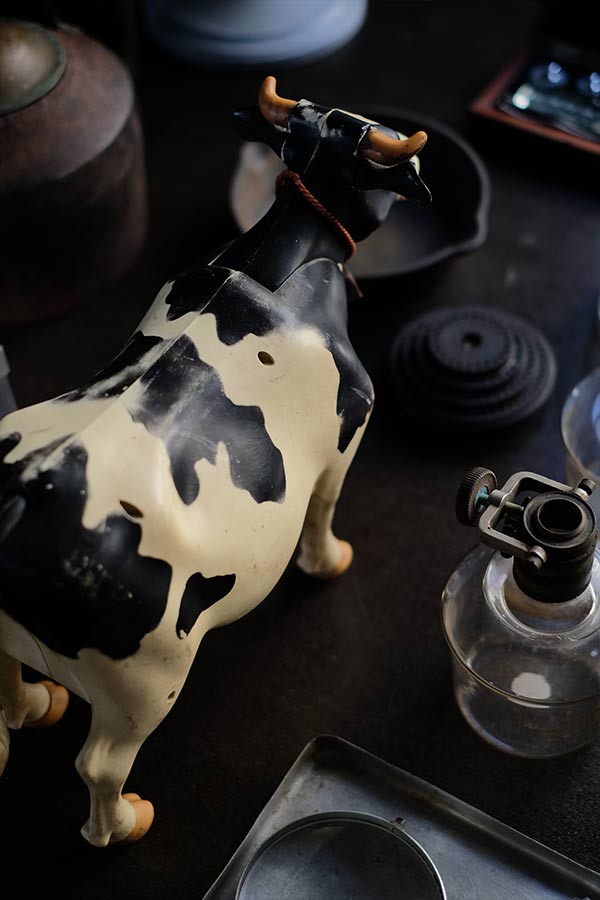 牛のフィギュアなどなど