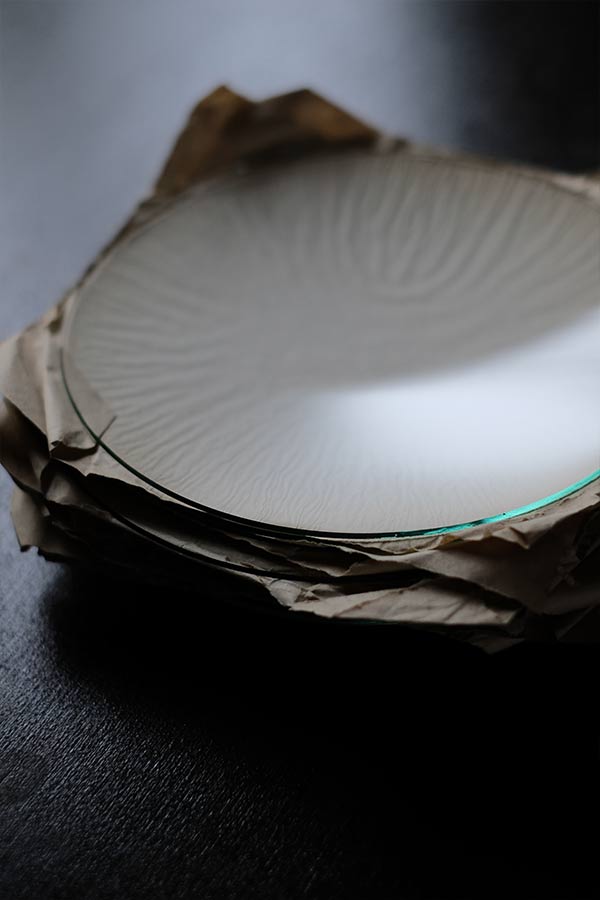 ガラス皿 16枚（デッドストック）