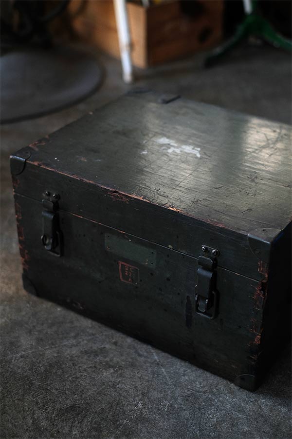 WWII Signal Corpsの木箱
