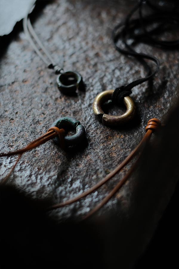 耳環のネックレス