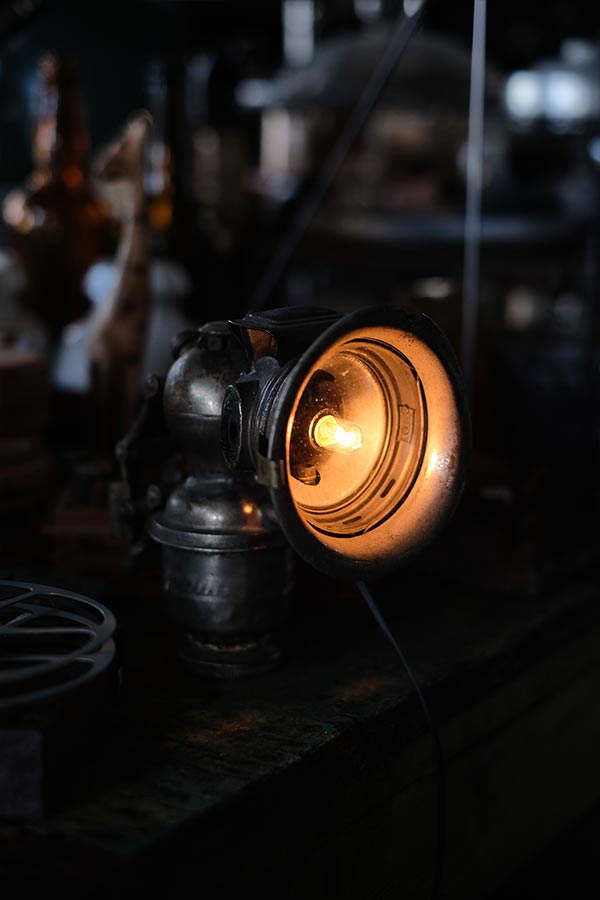MILLER カーバイドのランプ