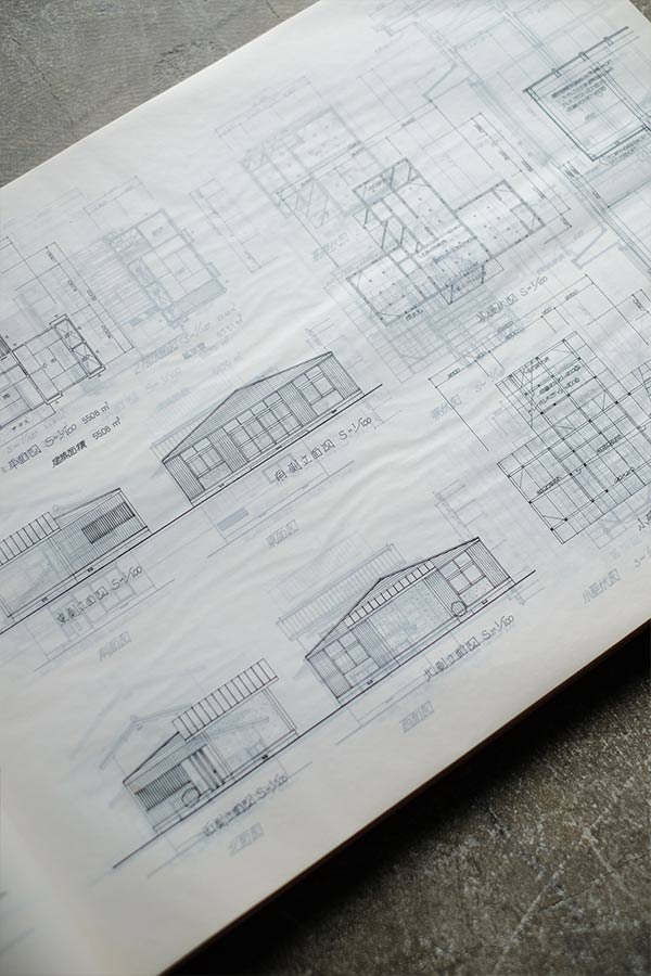 平屋、二階建住宅原図集