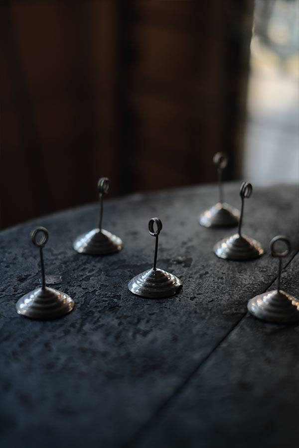 小さな値札立て