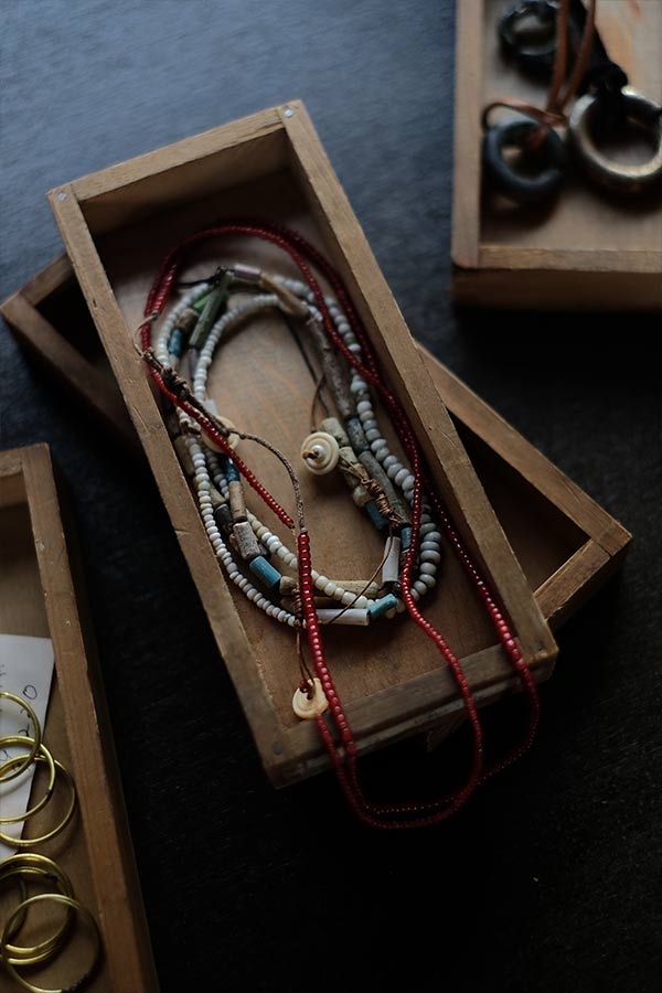 活版印刷の木のトレー