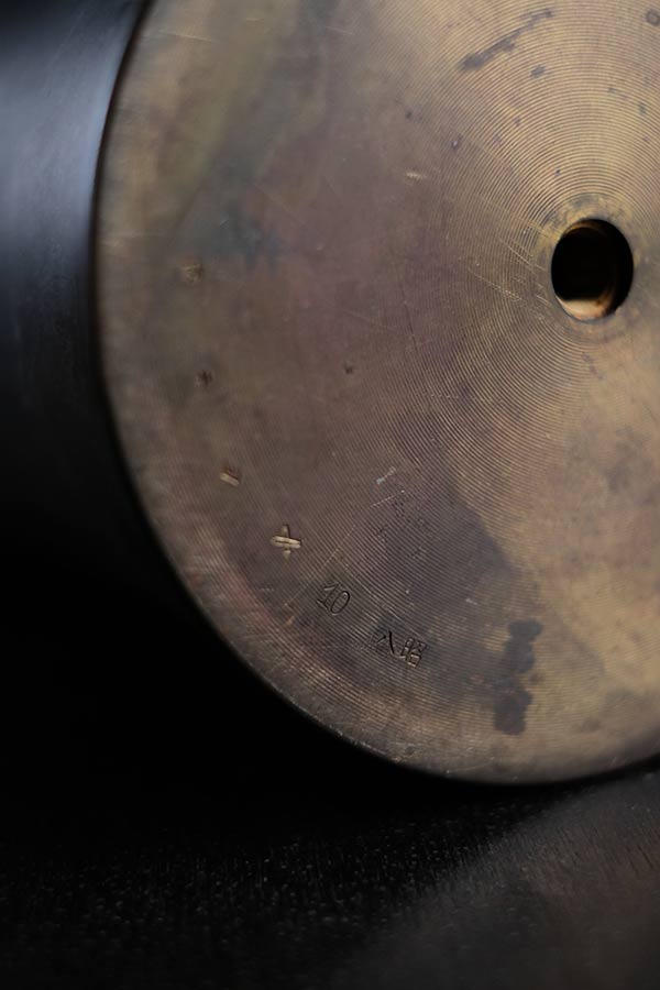 真鍮製キャニスター