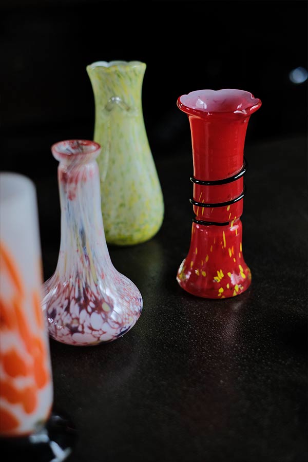 小ぶりなフラワーベース