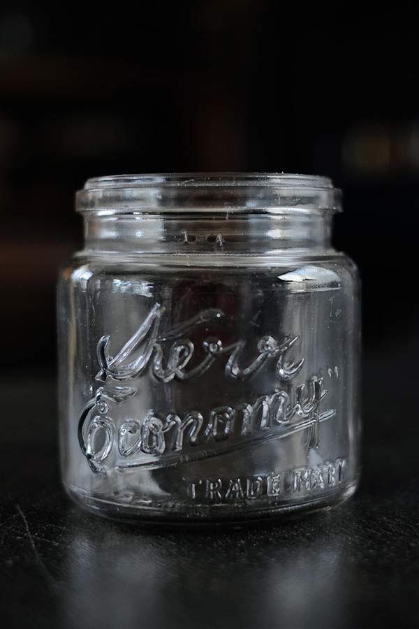 Kerr Economy Mason Jar 16oz 1915～1920年代
