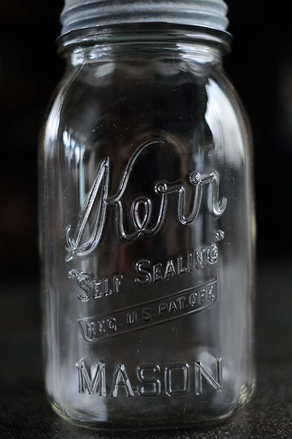 Kerr Self Sealing Mason Jar 32oz 1960年代