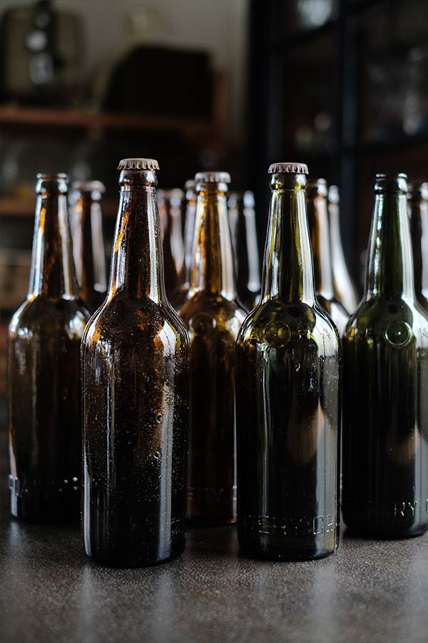 戦前のビール瓶