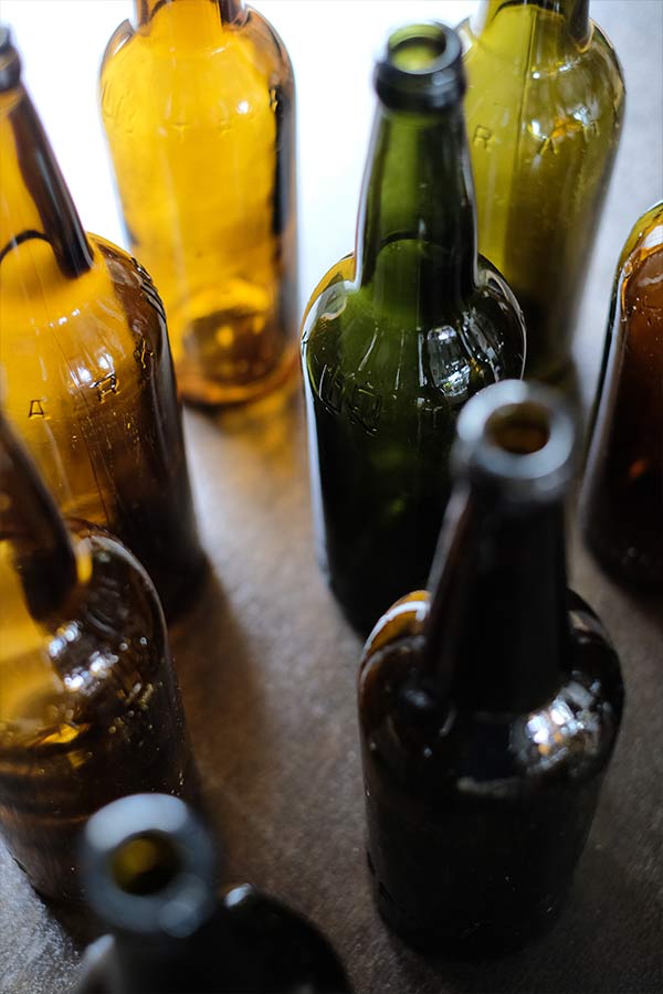 戦前のビール瓶